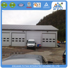 Top sale easy maintained prefab steel garage prefabricated carports